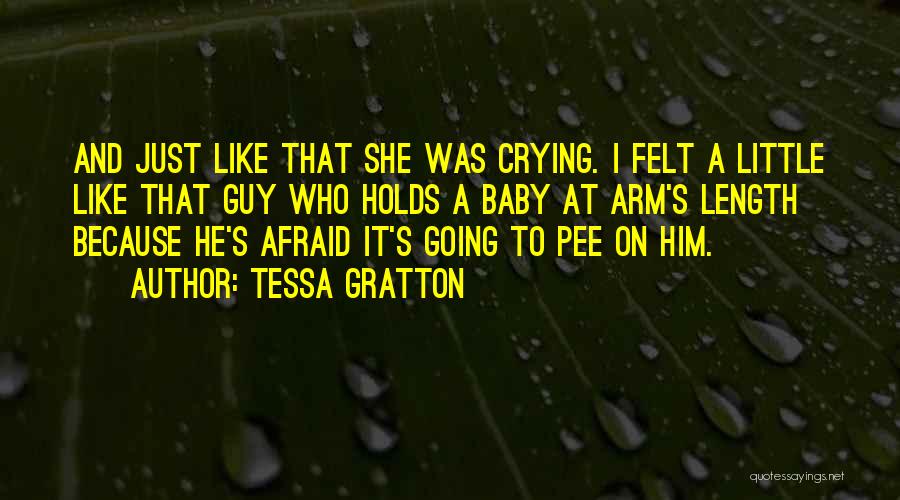 Crying Over A Guy Quotes By Tessa Gratton