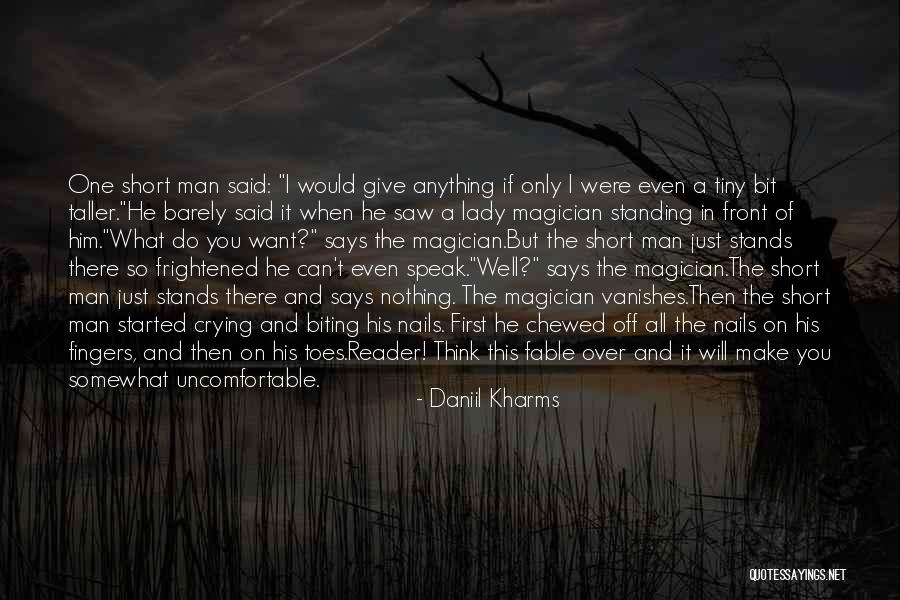 Crying Over Him Quotes By Daniil Kharms Crying Over Him Quotes By Daniil Kharms