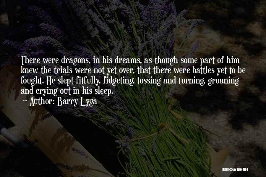 Crying Yourself To Sleep Quotes By Barry Lyga