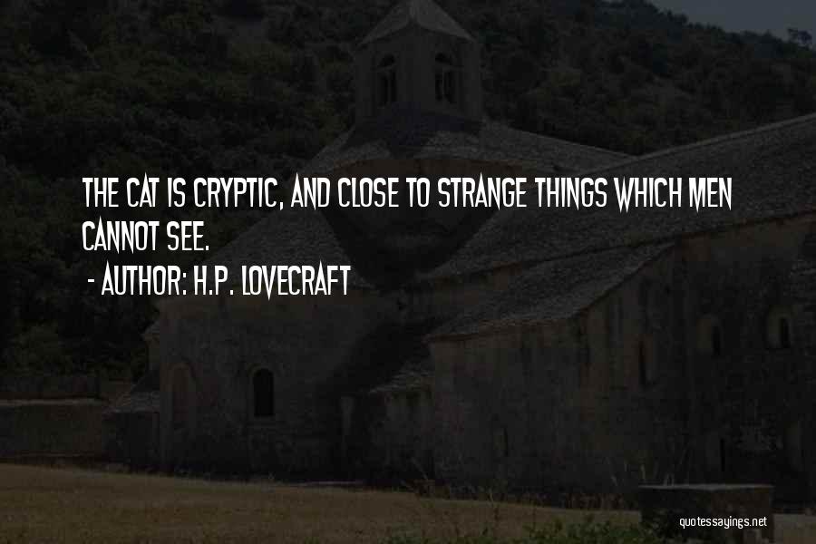 Cryptic Quotes By H.P. Lovecraft