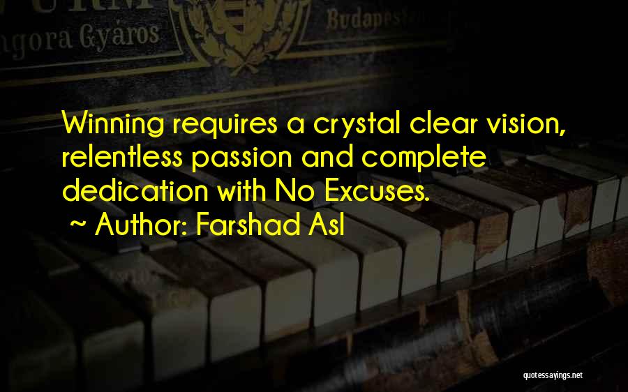 Crystal Clear Quotes By Farshad Asl