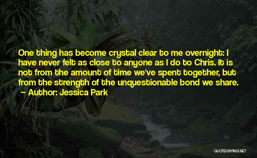 Crystal Clear Quotes By Jessica Park