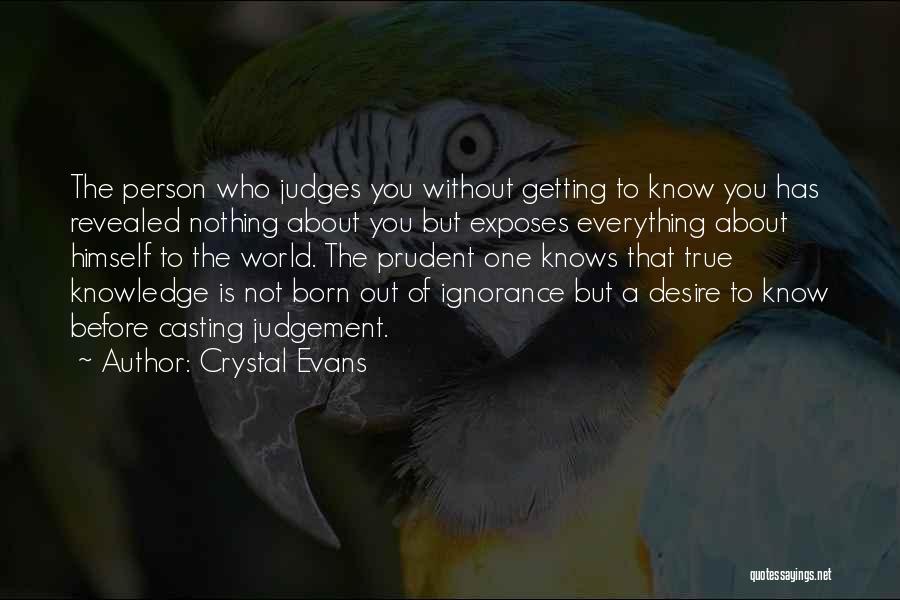 Crystal Evans Quotes 692493