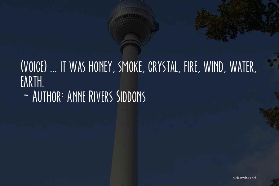 Crystal Water Quotes By Anne Rivers Siddons