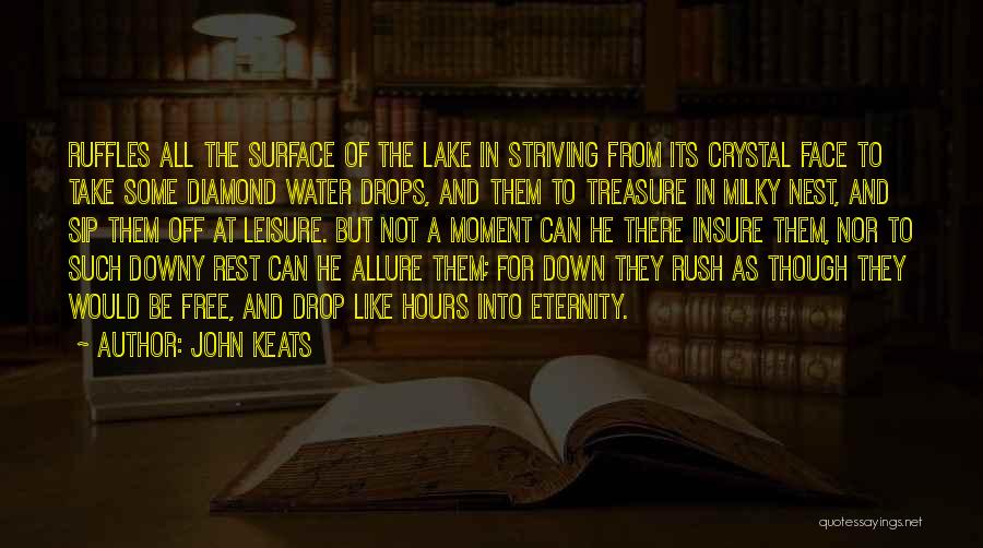 Crystal Water Quotes By John Keats