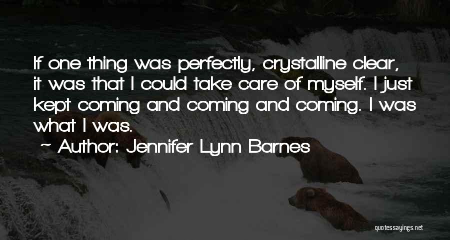 Crystalline Quotes By Jennifer Lynn Barnes