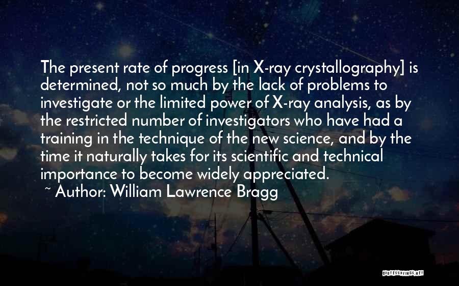 Crystallography Quotes By William Lawrence Bragg