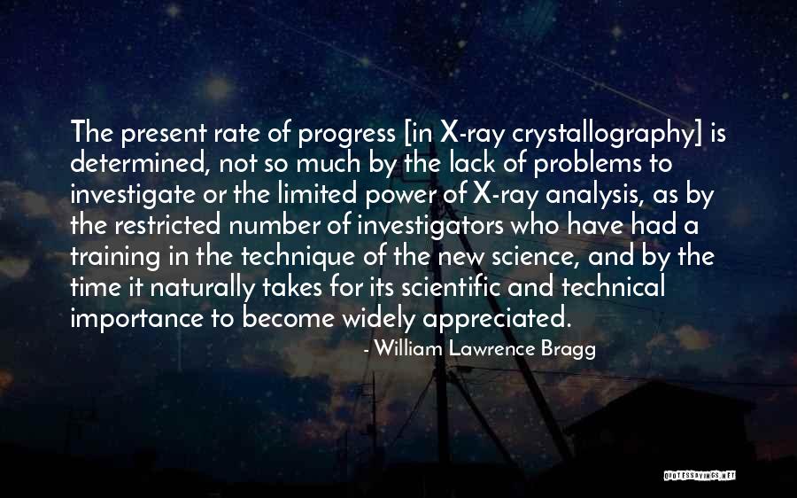 Crystallography Quotes By William Lawrence Bragg