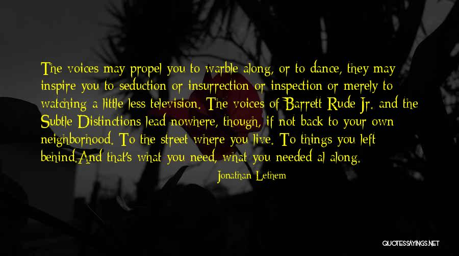 Csendes Dulo Quotes By Jonathan Lethem Csendes Dulo Quotes By Jonathan Lethem
