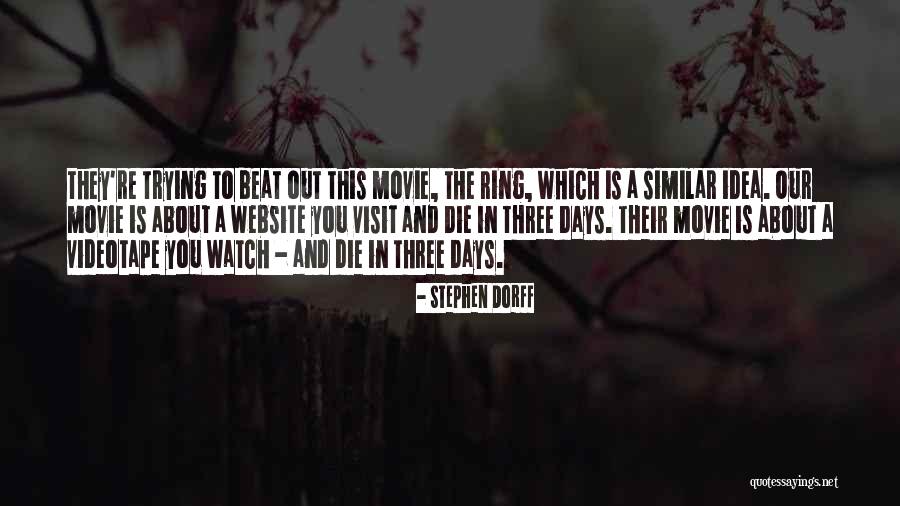Csepregi Quotes By Stephen Dorff Csepregi Quotes By Stephen Dorff