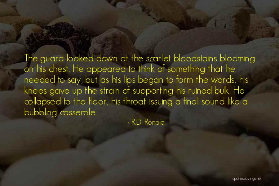 Cseti Greer Quotes By R.D. Ronald Cseti Greer Quotes By R.D. Ronald