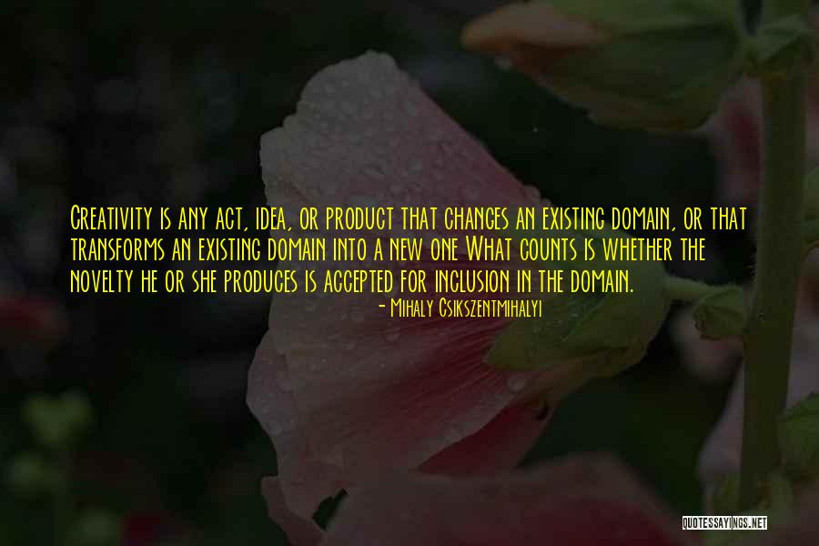 Csikszentmihalyi Creativity Quotes By Mihaly Csikszentmihalyi Csikszentmihalyi Creativity Quotes By Mihaly Csikszentmihalyi