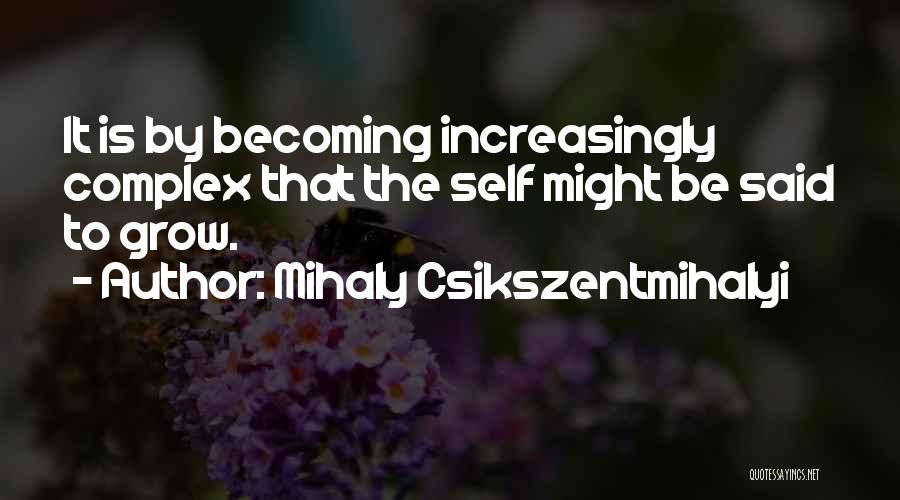 Csikszentmihalyi Quotes By Mihaly Csikszentmihalyi