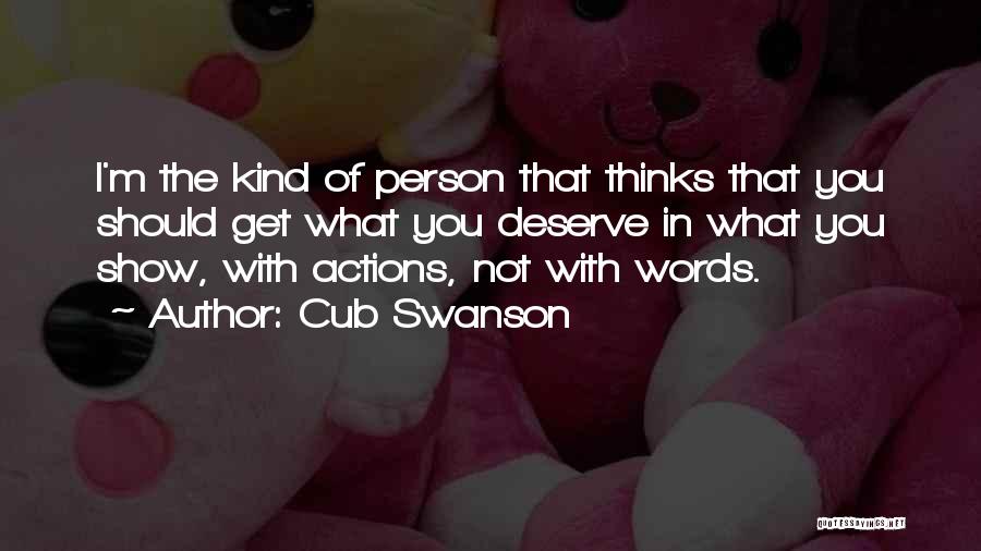 Cub Swanson Quotes 777162