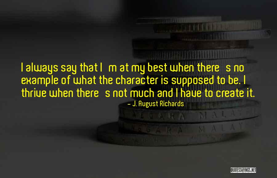 Cubbies Restaurant Quotes By J. August Richards Cubbies Restaurant Quotes By J. August Richards