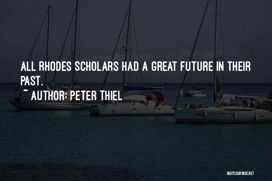 Cubbyholes In Boys Quotes By Peter Thiel