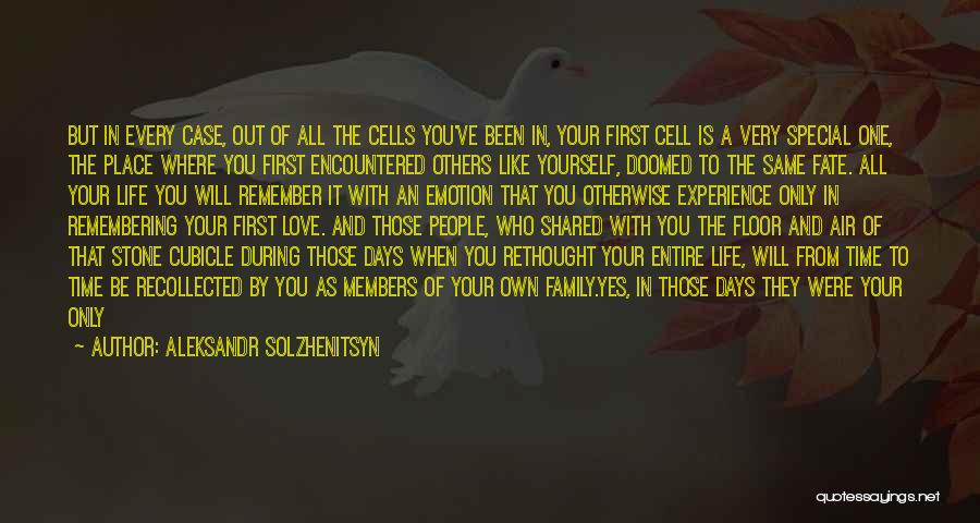 Cubicle Life Quotes By Aleksandr Solzhenitsyn