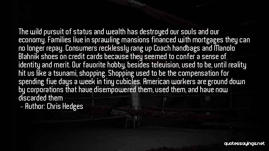 Cubicles Quotes By Chris Hedges