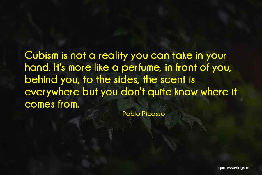 Cubism Quotes By Pablo Picasso