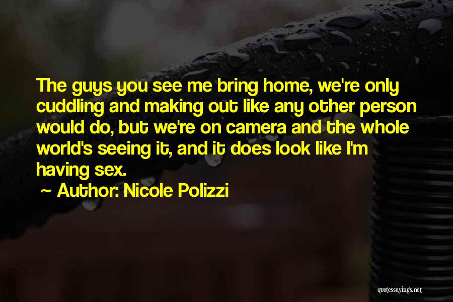 Cuddling Quotes By Nicole Polizzi