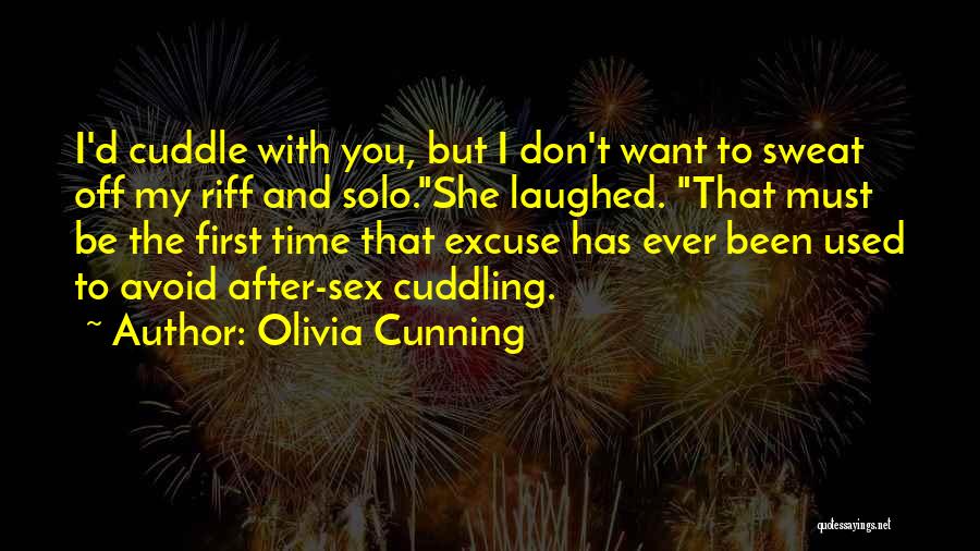 Cuddling With Him Quotes By Olivia Cunning