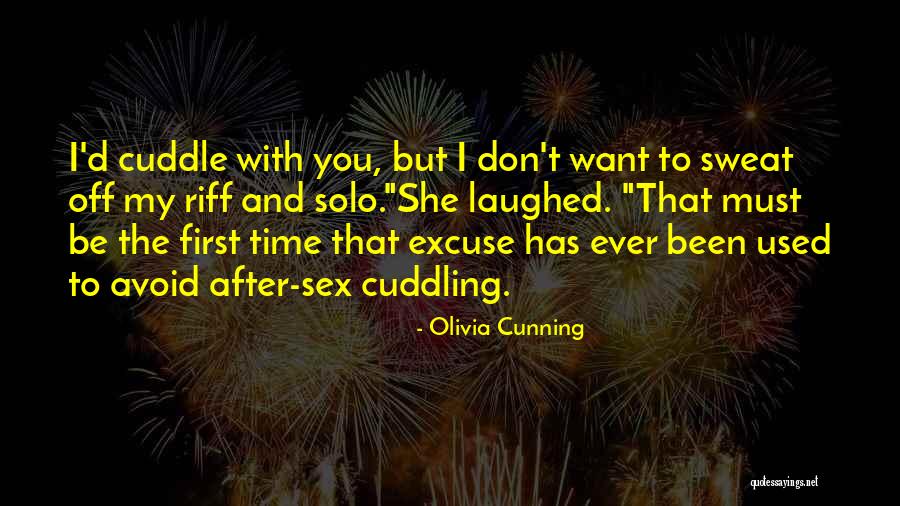 Cuddling With Someone Quotes By Olivia Cunning