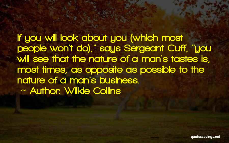 Cuff Quotes By Wilkie Collins