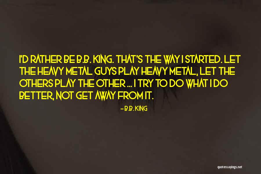 Cuffed Jeans Quotes By B.B. King Cuffed Jeans Quotes By B.B. King