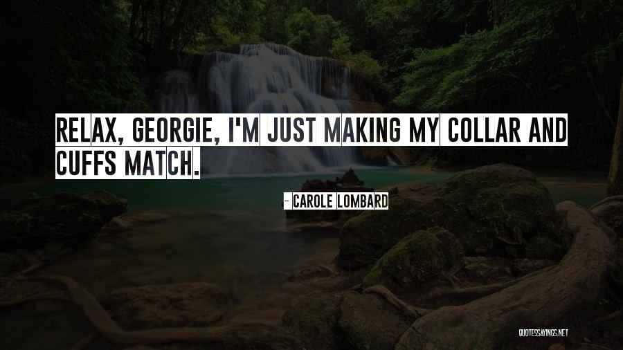 Cuffs Quotes By Carole Lombard Cuffs Quotes By Carole Lombard