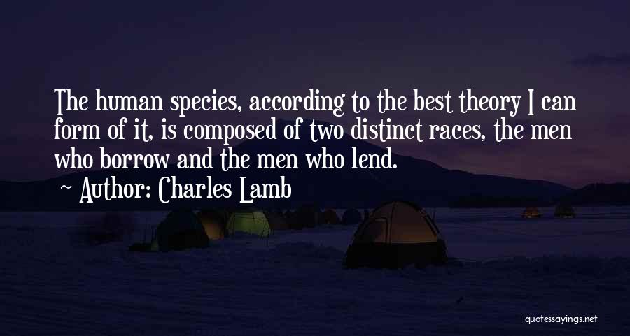 Cuing Or Cueing Quotes By Charles Lamb