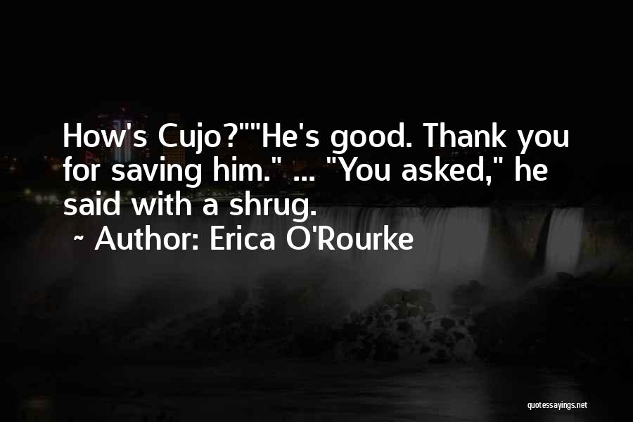 Cujo Quotes By Erica O'Rourke