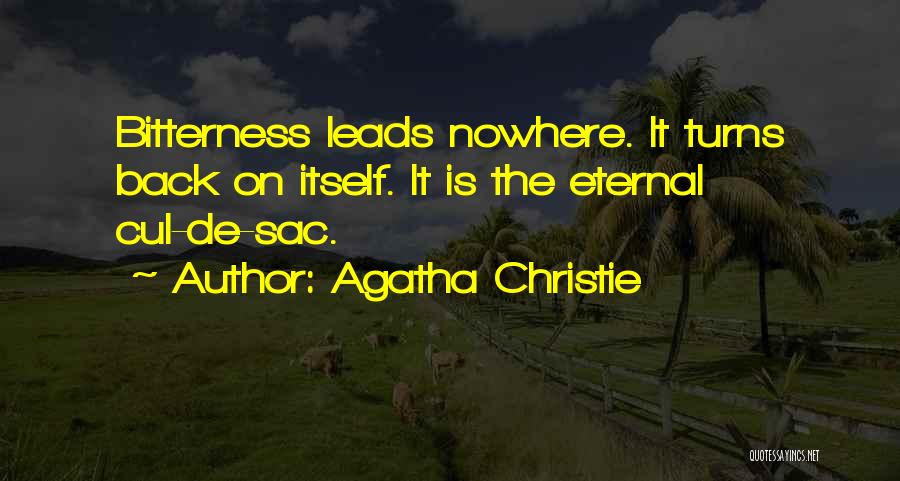 Cul De Sac Quotes By Agatha Christie