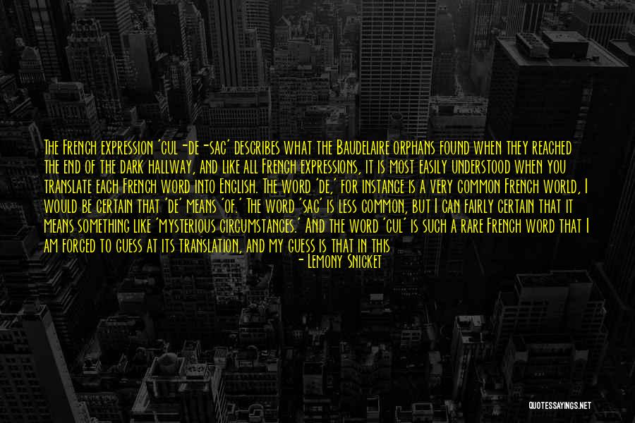 Cul De Sac Quotes By Lemony Snicket Cul De Sac Quotes By Lemony Snicket