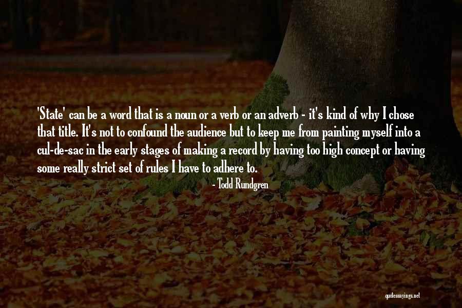 Cul De Sac Quotes By Todd Rundgren Cul De Sac Quotes By Todd Rundgren