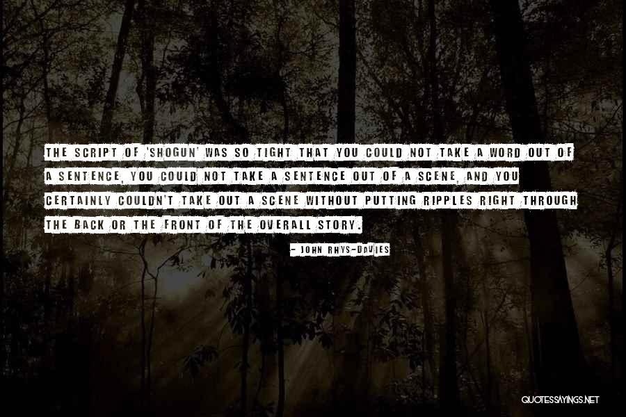 Culclasure Teresa Quotes By John Rhys-Davies Culclasure Teresa Quotes By John Rhys-Davies