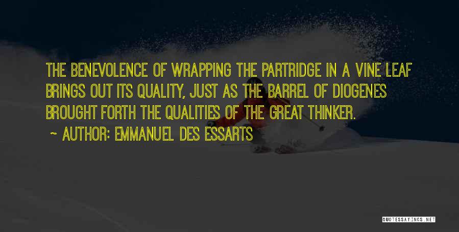 Culinary Quotes By Emmanuel Des Essarts