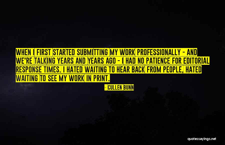 Cullen Bunn Quotes 1464324 Cullen Bunn Quotes 1464324