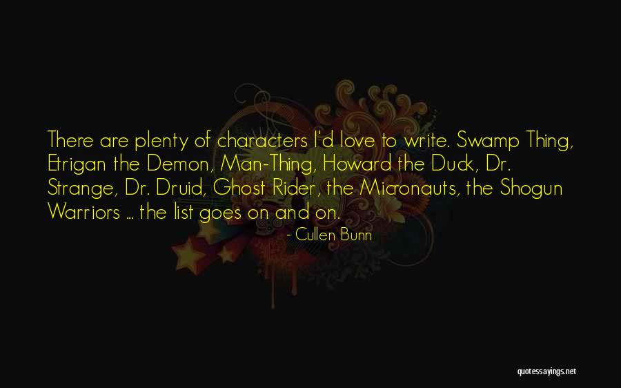 Cullen Bunn Quotes 269384 Cullen Bunn Quotes 269384