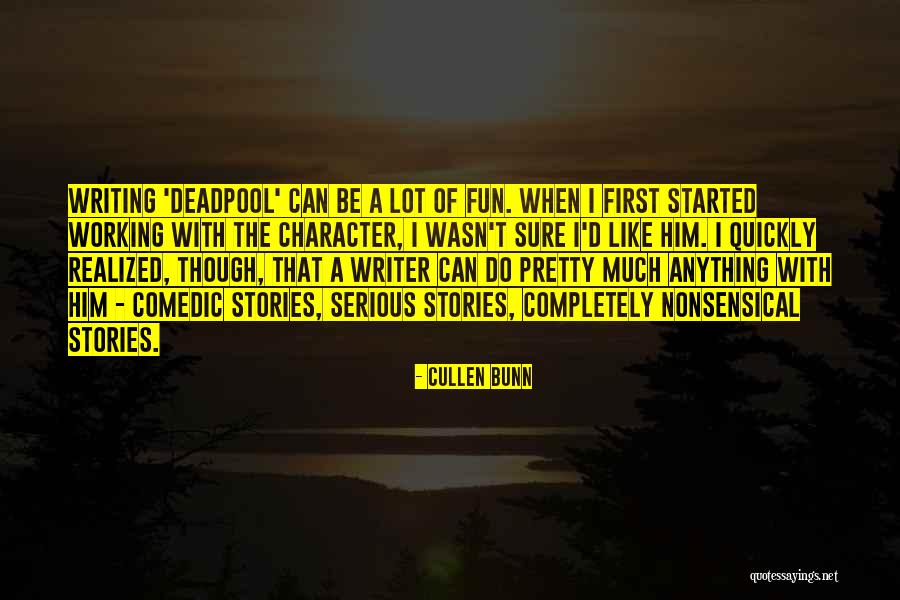 Cullen Bunn Quotes 527862 Cullen Bunn Quotes 527862
