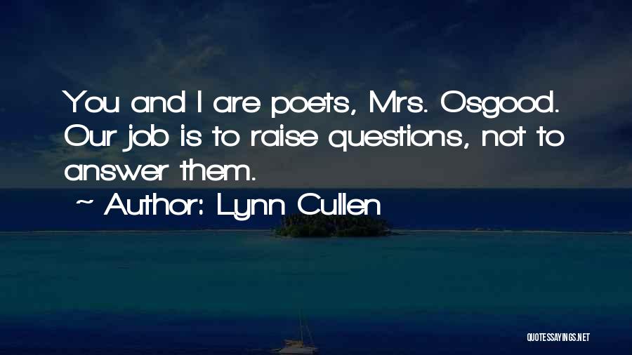 Cullen Quotes By Lynn Cullen