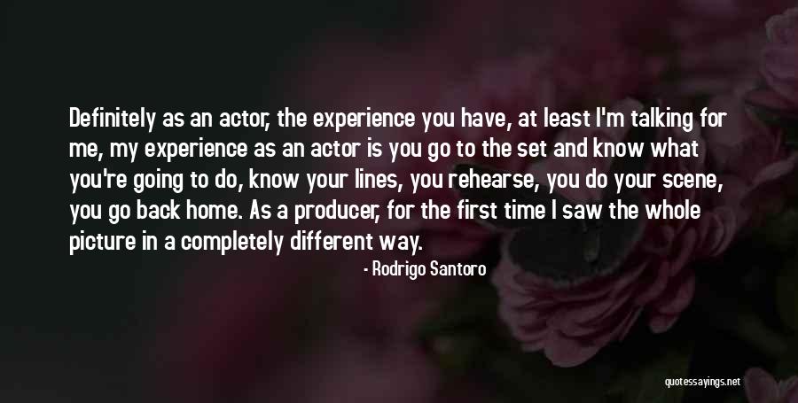 Culler10 Quotes By Rodrigo Santoro Culler10 Quotes By Rodrigo Santoro
