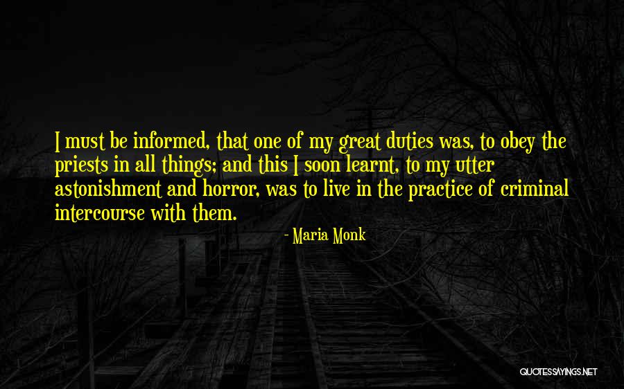 Culpabilidad Significado Quotes By Maria Monk Culpabilidad Significado Quotes By Maria Monk