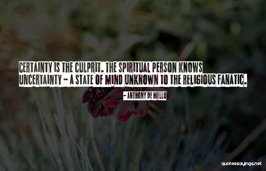 Culprit Person Quotes By Anthony De Mello Culprit Person Quotes By Anthony De Mello