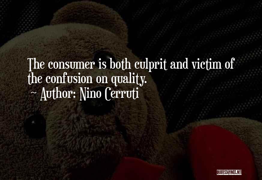 Culprit Quotes By Nino Cerruti