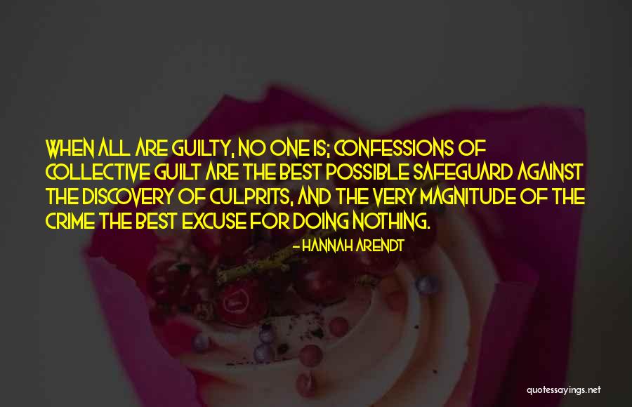 Culprits Quotes By Hannah Arendt