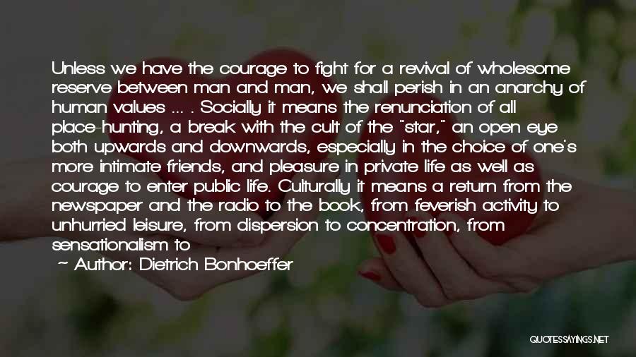 Cult Book Quotes By Dietrich Bonhoeffer