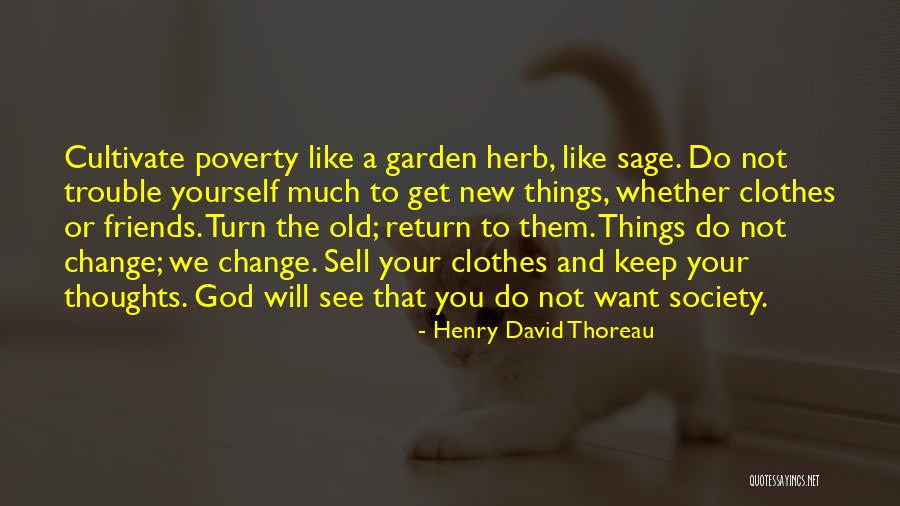 Cultivate Your Garden Quotes By Henry David Thoreau