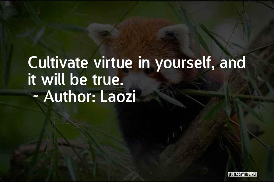 Cultivate Yourself Quotes By Laozi