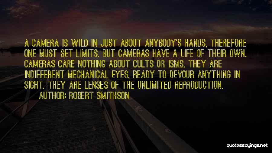 Cults Quotes By Robert Smithson
