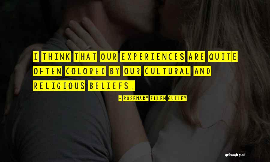Cultural Beliefs Quotes By Rosemary Ellen Guiley Cultural Beliefs Quotes By Rosemary Ellen Guiley